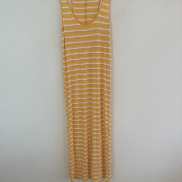 ZARA Striped Ribbed RicerBack Tank Maxi Dress Women’s - Picture 9 of 9